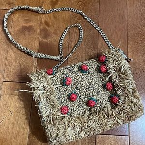 Straw Strawberry Purse!